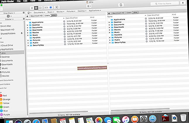 Как да видите пълен пътека на файла във Finder на Mac - Опростена навигация по файлове
