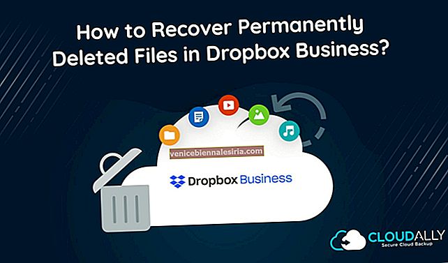 Hur man återställer borttagna filer eller mappar i Dropbox
