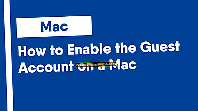 Как да активирам потребителски акаунт за гости на Mac