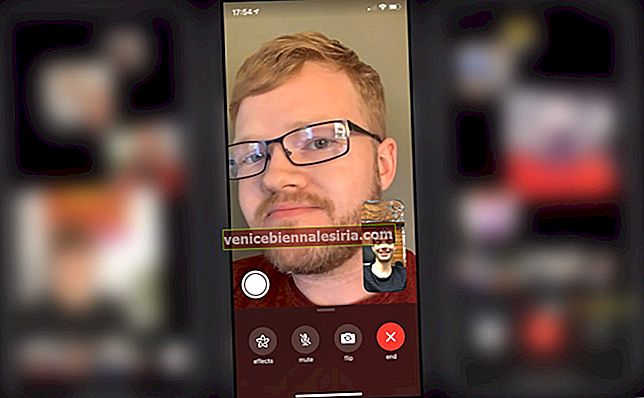 Как да заснемате снимки на живо от FaceTime Call на Mac