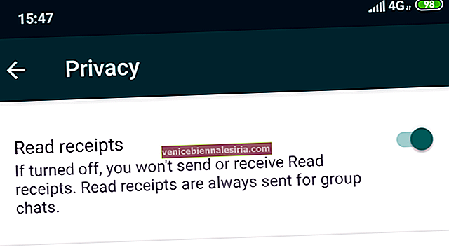 İPhone'da WhatsApp Okuma Makbuzları Nasıl Kapatılır