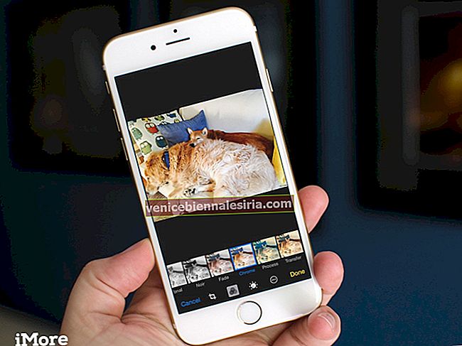 Cum se elimină filtrele și efectele din fotografii pe iPhone