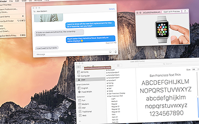 Как да използвам системния шрифт на Сан Франциско на Mac OS X Yosemite