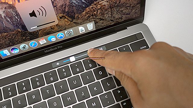 Cum se utilizează VoiceOver cu Touch Bar pe MacBook Pro