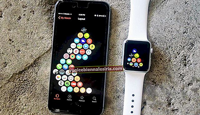 Как да промените оформлението на приложението на вашия Apple Watch