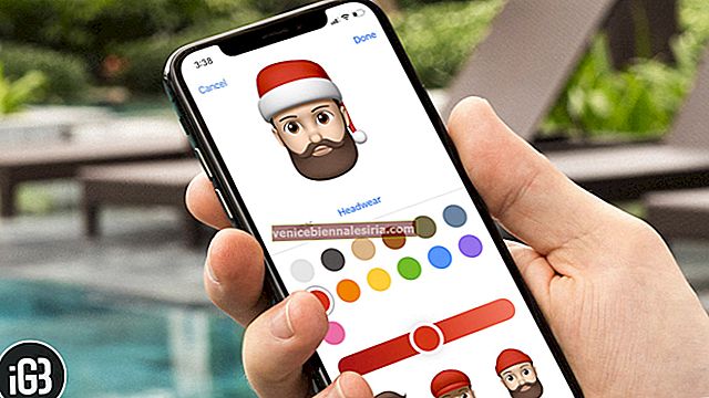 Как добавить шляпу Санта-Клауса в Memoji на iPhone и iPad
