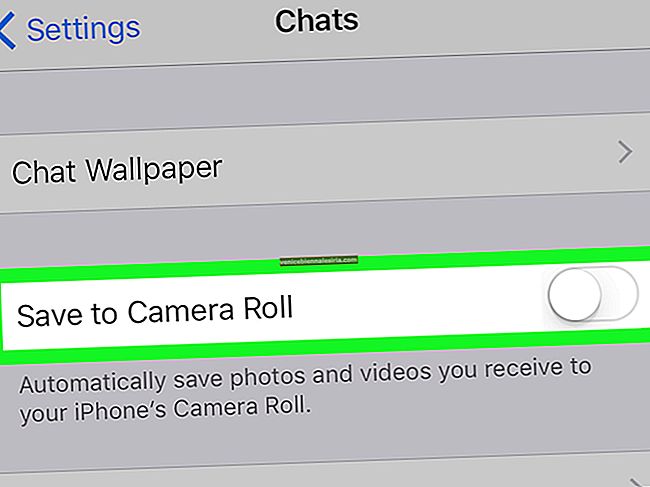 Hur man stoppar WhatsApp från att spara foton till iPhone Camera Roll