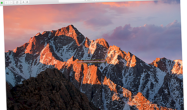 Как да зададете изображение като начална страница в Safari на Mac